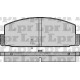 PASTILLAS DE FRENO MAZDA 626 91/96 - TRASERA