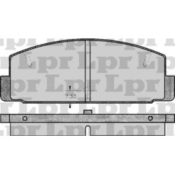 PASTILLAS DE FRENO MAZDA 626 91/96 - TRASERA