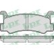 PASTILLAS DE FRENO MAZDA MX3 1.6 91/ - TRASERA
