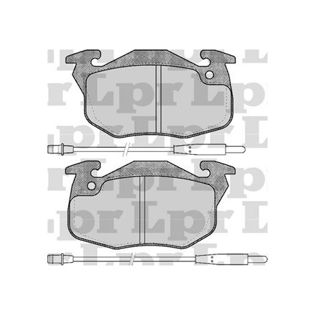 PASTILLAS DE FRENO CITROEN ZX ZX PEUGEOT 106 306 - DELANTERA