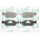 PASTILLAS DE FRENO FORD ESCORT ORION VOLKWAGEN GOL POINTER POLO - DELANTERA