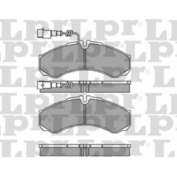 PASTILLAS DE FRENO IVECO DAILY 35.10 49.10 49.12 55C16 - DELANTERA-TRASERA