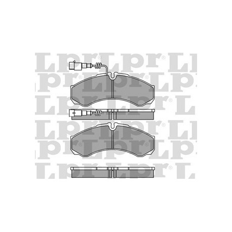 PASTILLAS DE FRENO IVECO DAILY 35.10 49.10 49.12 55C16 - DELANTERA-TRASERA