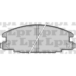 PASTILLAS DE FRENO CHEVROLET LUV AMIGO RODEO TROOPER - DELANTERA