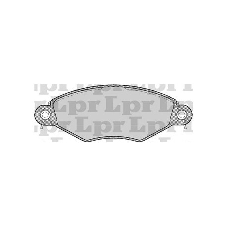 PASTILLAS DE FRENO CITROEN XSARA PEUGEOT 206 - DELANTERA