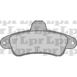 PASTILLAS DE FRENO FORD MONDEO GHIA 93/95 - TRASERA
