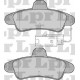 PASTILLAS DE FRENO FORD MONDEO CON SENSOR 93/95 - TRASERA