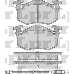 PASTILLAS DE FRENO PEUGEOT 205 GTI RENAULT LAGUNA MEGANE SAFRANE 92/96 - TRASERA