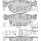 PASTILLAS DE FRENO FORD MONDEO - DELANTERA