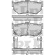 PASTILLAS DE FRENO HONDA ACCORD PRELUDE NISSAN MAXIMA SUZUKI SWIFT - TRASERA