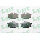 PASTILLAS DE FRENO CHEVROLET CORSA VOLKSWAGEN GOL FIAT PALIO FIRE SIENA - DELANTERA