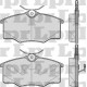 PASTILLAS DE FRENO CHEVROLET CORSA VOLKSWAGEN GOL FIAT PALIO FIRE SIENA - DELANTERA