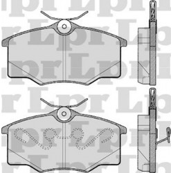 PASTILLAS DE FRENO CHEVROLET CORSA VOLKSWAGEN GOL FIAT PALIO FIRE SIENA - DELANTERA