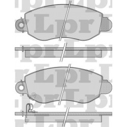 PASTILLAS DE FRENO FORD TRANSIT RODADO 16 - DELANTERA