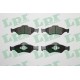 PASTILLAS DE FRENO FORD COURIER FIESTA KA - DELANTERA