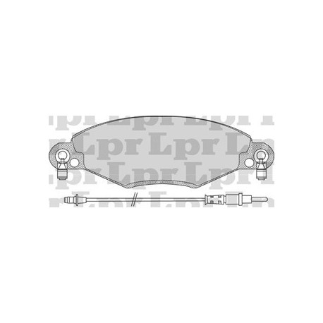 PASTILLAS DE FRENO CITROEN C5 2.2 HDI 3.0 V6 - DELANTERA