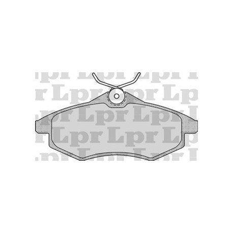 PASTILLAS DE FRENO CITROEN C3 02/ - DELANTERA