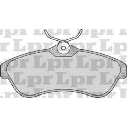 PASTILLAS DE FRENO CITROEN C2 03/ C3 1.4 16V 02/ - DELANTERA