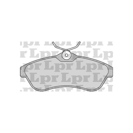 PASTILLAS DE FRENO CITROEN C2 03/ C3 1.4 16V 02/ - DELANTERA