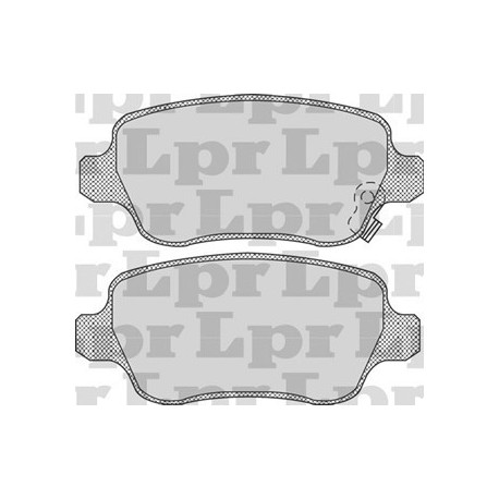 PASTILLAS DE FRENO CHEVROLET ASTRA CORSA MERVIA ZAFIRA LIFAN MYWAY 1.8 16V 18/ - TRASERA