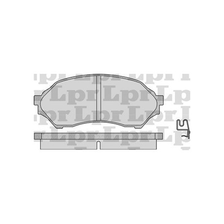 PASTILLAS DE FRENO MAZDA 323 - DELANTERA