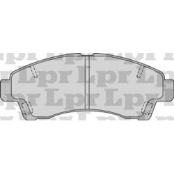 PASTILLAS DE FRENO MAZDA B2500 B2600 - DELANTERA