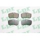 PASTILLAS DE FRENO FORD TRANSIT VII DAILY II 99/06 - TRASERA