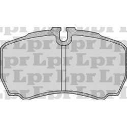 PASTILLAS DE FRENO FORD TRANSIT VII DAILY II 99/06 - TRASERA