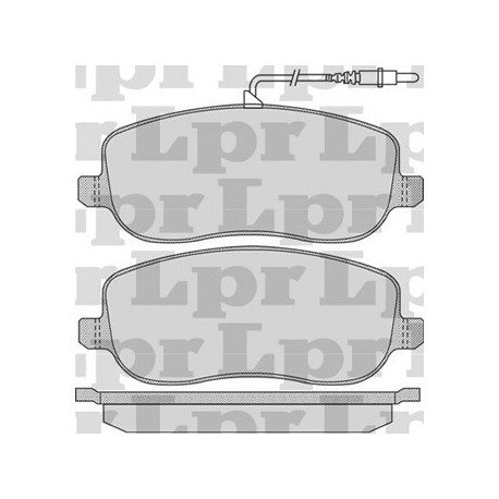 PASTILLAS DE FRENO CITROEN C8 PEUGEOT 807 EXPERT 2.0 2.2 HDI 02/ - DELANTERA