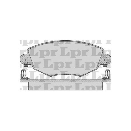 PASTILLAS DE FRENO FORD MONDEO 01/ JAGUAR X-TYPE 2.5 3.0 02/06 - DELANTERA