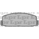 PASTILLAS DE FRENO MAZDA 6 626 M7 - TRASERA