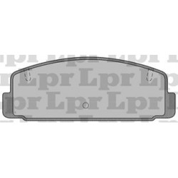 PASTILLAS DE FRENO MAZDA 6 626 M7 - TRASERA