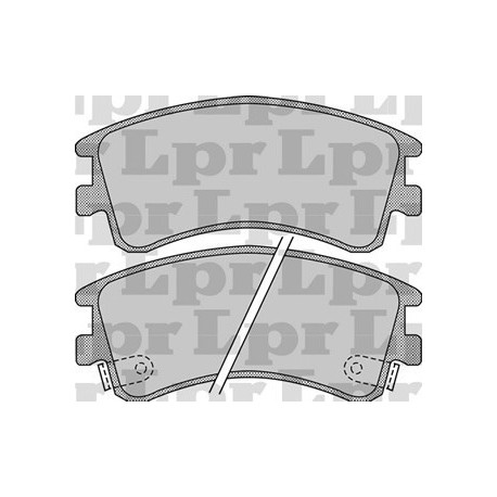 PASTILLAS DE FRENO MAZDA 6 - DELANTERA