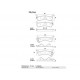 PASTILLAS DE FRENO JEEP GRAND CHEROKEE WRANGLER 2.4 I - 2.5 I - 4.0 I - TRASERA