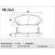 PASTILLAS DE FRENO HONDA ACCORD 2.0 16V EX CIVIC - DELANTERA