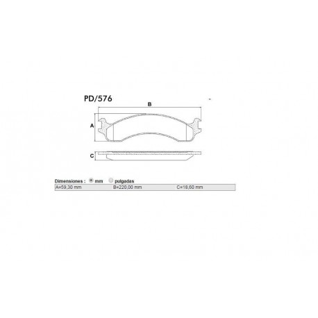 PASTILLAS DE FRENO DODGE: RAM 2500-3500 (00/02)- EJE DELANTERO