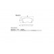 PASTILLAS DE FRENO SUBARU FORESTER IMPREZA LEGACY OUTBACK - DELANTERA