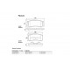 PASTILLAS DE FRENO MITSUBISHI MONTERO 3.5 V6 GDI IO 1.8 GDI SPORT 2.5 TD - TRASERA