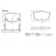 PASTILLAS DE FRENO HYUNDAI COUPE ELANTRA JAC J5 J6 KIA CERATO NISSAN BLUEBIRD MAXIMA - TRASERA