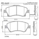 PASTILLAS DE FRENO TOYOTA AURIS COROLLA GLI 1.8 16V- LE- SEG XEI XLI 1.8 16V 06/ - DELANTERA