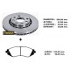 KIT DISCOS DE FRENO Y PASTILLAS CHEVROLET AVEO 1,4 05/ (BD4908 + PD/475)