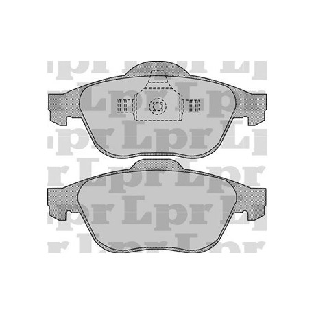 PASTILLAS DE FRENO RENAULT LAGUNA BERLINA 1,6 16V-LAGUNA STATION WAGON 1,6 16V - DELANTERA