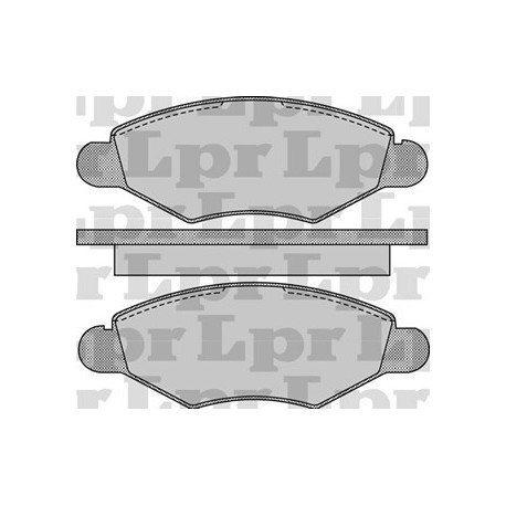 PASTILLAS DE FRENO CITROEN XSARA PEUGEOT 206 306 - DELANTERA