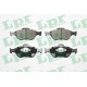 PASTILLAS DE FRENO FORD COURIER ECOSPORT FIESTA FUSION KA STREET - DELANTERA