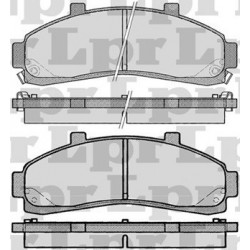 PASTILLAS DE FRENO FORD EXPLORER RANGER KIA PREGGIO MAZDA B2300 B2500 B3000 B4000 - DELANTERA