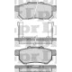 PASTILLAS DE FRENO HONDA CIVIC 1,8 16V 96-00 CRX - TRASERA