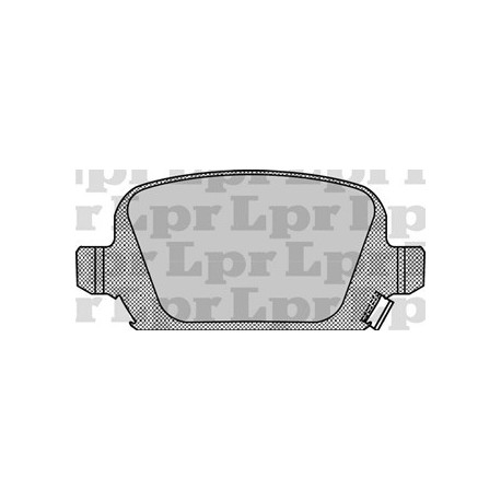 PASTILLAS DE FRENO CHEVROLET ASTRA CORSA TIGRA - TRASERA