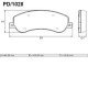 PASTILLAS DE FRENO FORD TRANSIT 06/08 VOLKSWAGEN AMAROK 10/ - DELANTERA